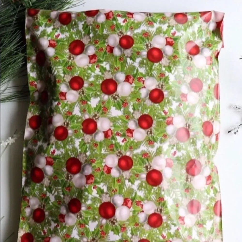 Poly Mix 6x9 10x13 50 pcs XMAS Bundle stickers